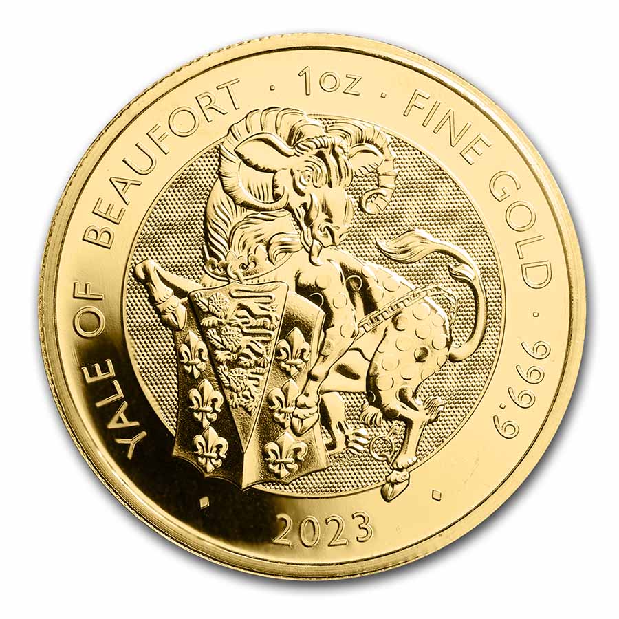 Buy 2023 1 oz Gold The Yale of Beaufort Tudor Beasts | APMEX