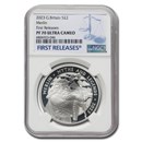 2023 GB 1 oz Silver Myths & Legends Merlin PF-70 UCAM NGC (FR)