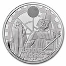 2023 GB Star Wars: Darth Vader & Emperor £2 1 oz Silver Prf Coin