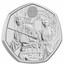 2023 GB Star Wars: Luke Skywalker and Princess Leia 50p BU Coin