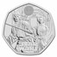 2023 GB Star Wars: Luke Skywalker and Princess Leia 50p BU Coin