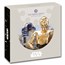 2023 GB Star Wars: R2-D2 and C-3PO 50p Colorized Silver Prf Coin