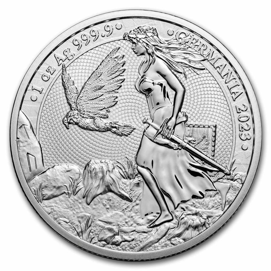 2023 Germania 1 oz Silver Round BU (No Capsule/COA)