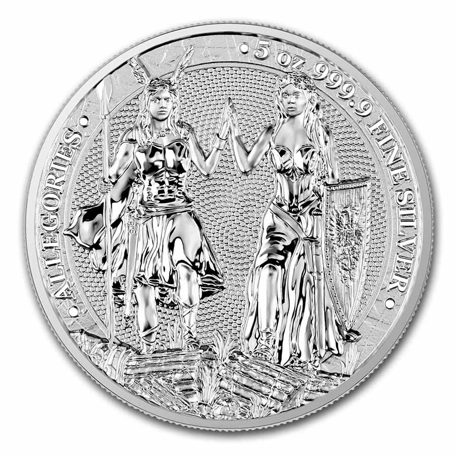 2023 Germania Allegories 5 oz Silver Round BU (Galia)