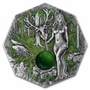 2023 Germania Witchcraft: Seeress 2 oz Silver (Antiqued, UHR)