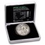 2023 Ghana 1 oz Silver 20 Cedi Space Alien Black Rhodium