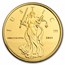 2023 Gibraltar 1/10 oz Gold Lady Justice BU