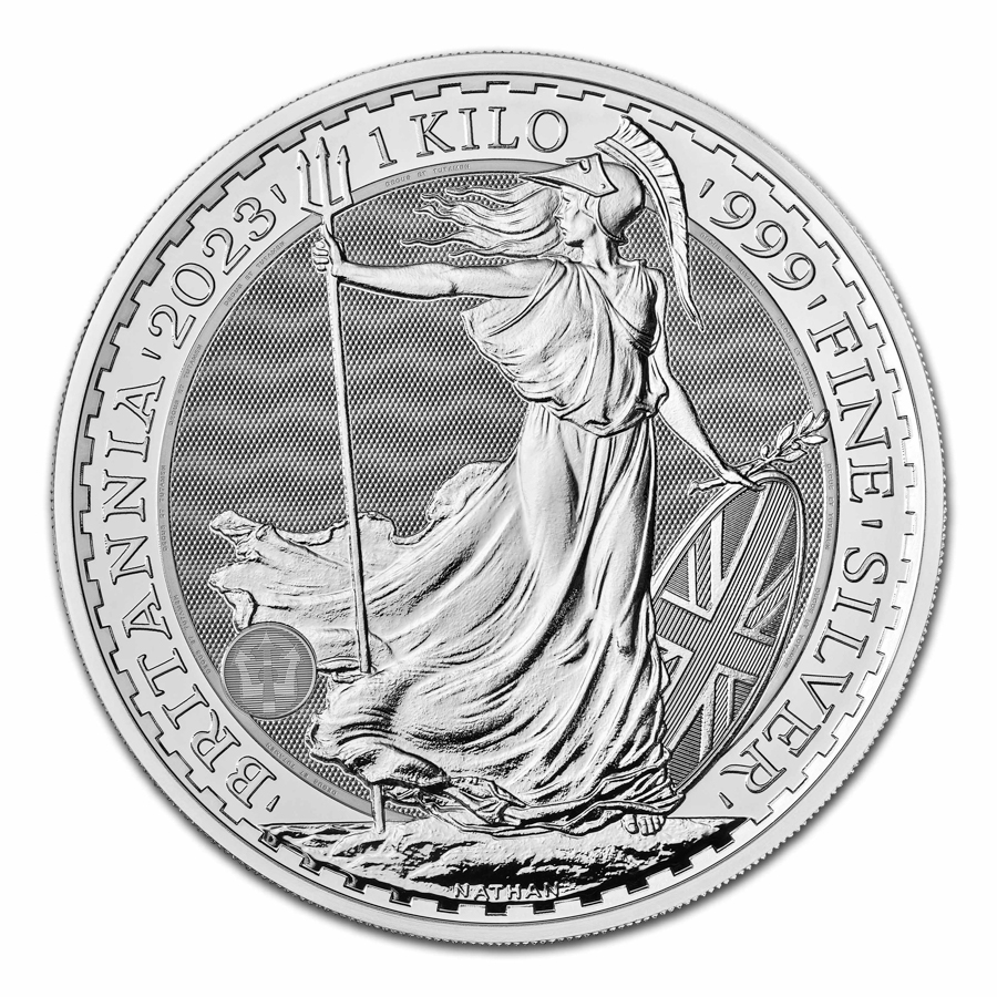 Buy 2023 Great Britain 1 Kilo Silver Britannia BU (King) | APMEX