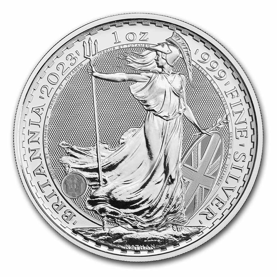 Buy 2023 1 Oz Silver Britannia Queen Elizabeth II BU | APMEX