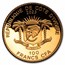 2023 Ivory Coast Gold Big Five North America 5-Coin Set