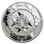 2023 Malta 1 oz Silver 5 Euro Knights of the Past BU