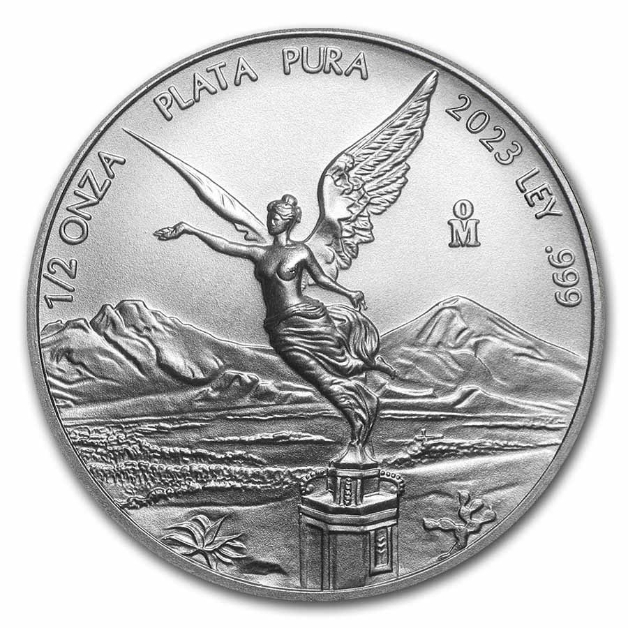 2023 Mexico 1/2 oz Silver Libertad BU