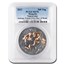 2023 Mongolia 1 oz AG Evolution of Life Nimravidae MS-70 PCGS FDI