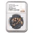 2023 Mongolia 1 oz Silver Evolution of Life Nimravidae MS-70 NGC