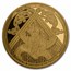 2023 New Zealand 1 oz Gold Proof Ruaumoko Guardian of Volcanoes