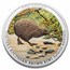 2023 New Zealand 1 oz Silver Proof Tokoeka Kiwi