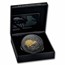 2023 New Zealand 5 oz Silver Black Proof Tokoeka Kiwi