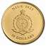 2023 Niue 1/10 oz Gold $10 Vivat Humanitas Prooflike BU