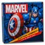 2023 Niue 1/4 oz Au Coin $25 Marvel: Captain America™ (Box & COA)