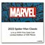 2023 Niue 1/4 oz Gold Coin $25 Marvel: Spider-Man™ (Box & COA)