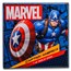 2023 Niue 1 oz Au Coin $250 Marvel: Captain America™ (Box & COA)