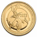 2023 Niue 1 oz Gold $250 Lunar Year of The Rabbit Bugs Bunny