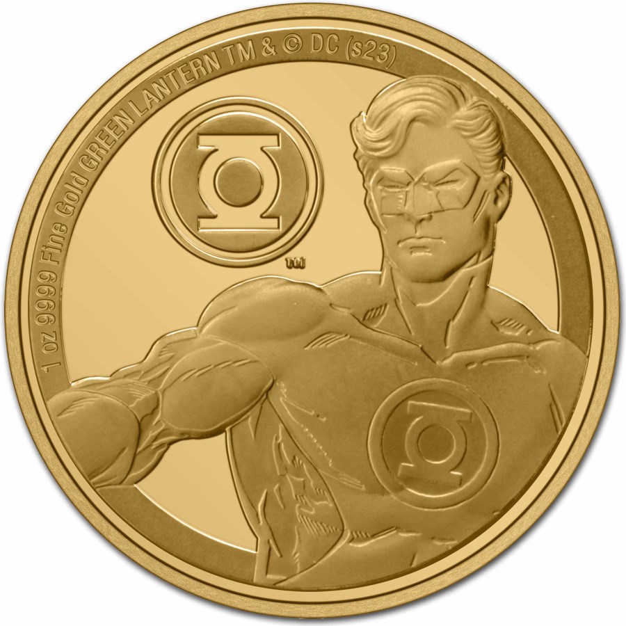 2023 Niue 1 oz Gold Coin $250 DC Classics: GREEN LANTERN™