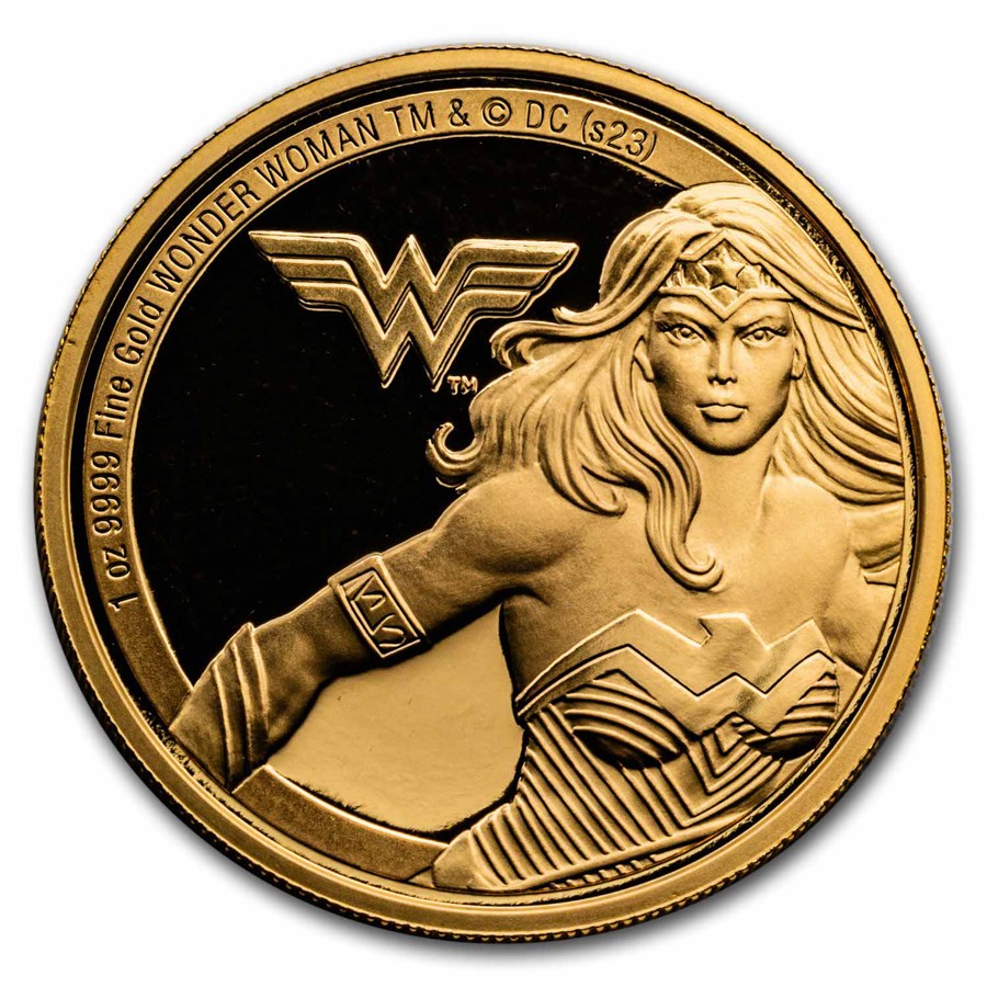 2023 Niue 1 oz Gold Coin $250 DC Classics: WONDER WOMAN™