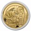 2023 Niue 1 oz Gold Icons of Inspiration: Thomas Edison BU