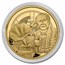 2023 Niue 1 oz Gold Icons: Thomas Edison BU (Signed COA)