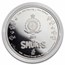 2023 Niue 1 oz Proof Silver Smurfs 65th Anniversary (Abrasions)