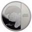 2023 Niue 1 oz Proof Silver Smurfs 65th Anniversary (Abrasions)