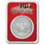 2023 Niue 1 oz Silver $2 Aerosmith 50th Anniversary BU in TEP