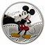 2023 Niue 1 oz Silver $2 Disney Mickey Mouse Proof (Box & COA)