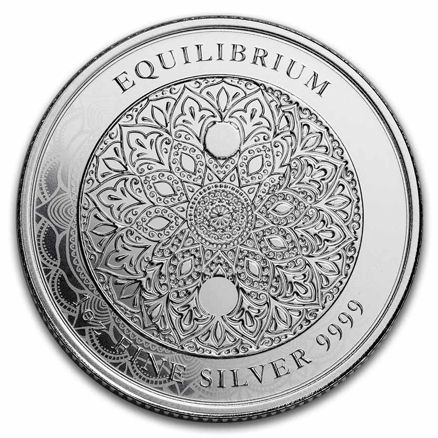 2023 Niue 1 oz Silver $2 Equilibrium BU