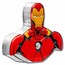 2023 Niue 1 oz Silver $2 Marvel: Iron Man Shaped Coin