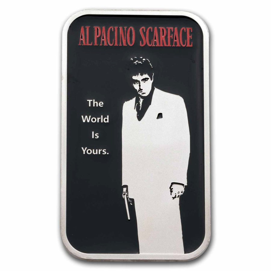 2023 Niue 1 oz Silver $2 Scarface 40th Anniversary