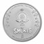 2023 Niue 1 oz Silver $2 Smurfs 65th Anniversary BU