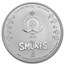 2023 Niue 1 oz Silver $2 Smurfs 65th Anniversary in TEP