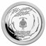 2023 Niue 1 oz Silver $2 Yu-Gi-Oh! Game Flip Coin 25th Anniv BU