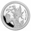 2023 Niue 1 oz Silver $2 Yu-Gi-Oh! Game Flip Coin 25th Anniv BU