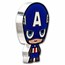 2023 Niue 1 oz Silver Chibi Coin Collection: Captain America