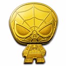 2023 Niue 1 oz Silver Chibi Coin Collection: Spider-Man (Gilded)