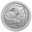 2023 Niue 1 oz Silver Icons of Inspiration: Thomas Edison BU