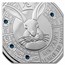 2023 Niue 1 oz Silver Proof Crystal Coin: Year of the Rabbit