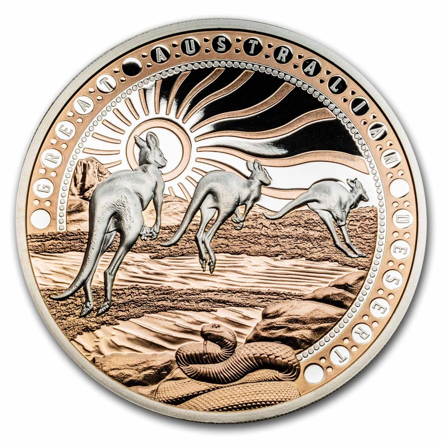 2023 Niue 1 oz Silver Proof Great Australian Desert