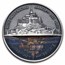 2023 Niue 2 oz Silver 500th Anniv. Mont Saint-Michel Abbey