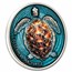 2023 Niue 2 oz Silver Antique Loggerhead Sea Turtle