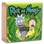 2023 Niue 2 oz Silver Antique Rick and Morty