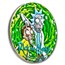 2023 Niue 2 oz Silver Antique Rick and Morty